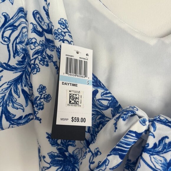 4th of July Daytime dress with Tags/New!! Blue Navy.. 4th of July Dress - Picture 2 of 4